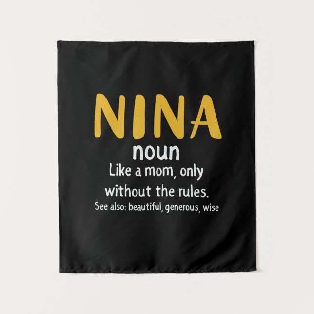 Tenture Mère Art Nina Définition (Devant)