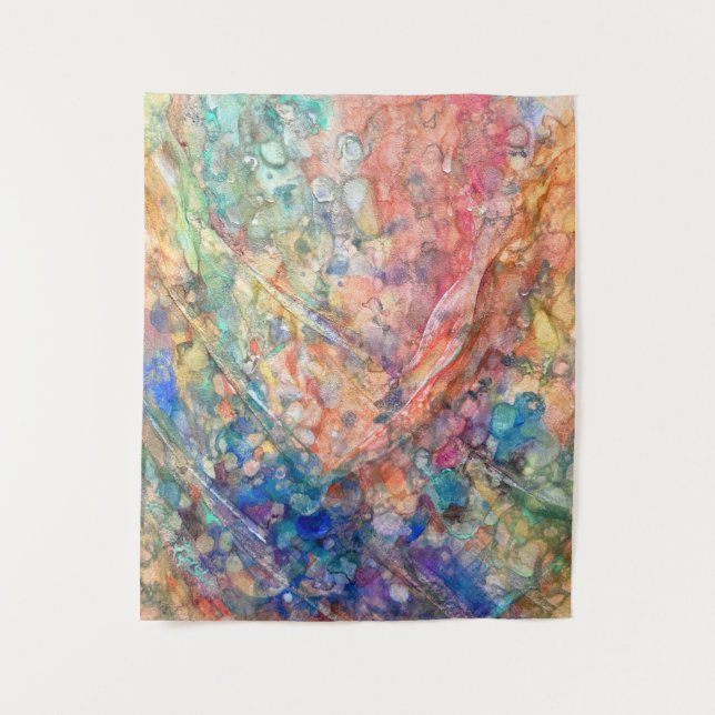 Tenture Mermaid's Shadow: Ocean Depths (Devant)