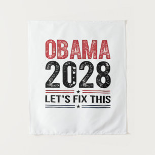 Tenture Michelle Obama pour le président Obama 2028