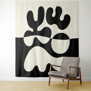 Tenture Mid Century Moderne Bioabstraction