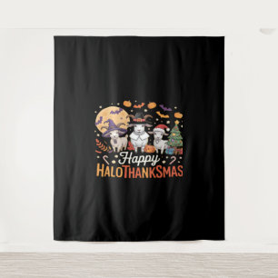 Tenture Mignonne Flamant rose Thanksgiving Je ne suis pas