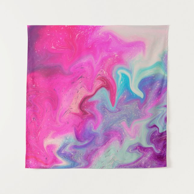 Tenture Mixed paint background (Devant)