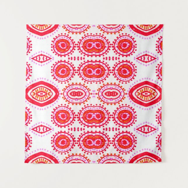 Tenture Modèle de mode contemporain. Boho G (Devant)