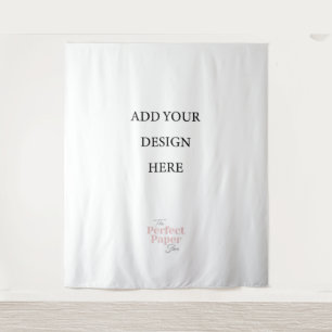 Tenture Modèle de photobooth avec toile de fond vierge