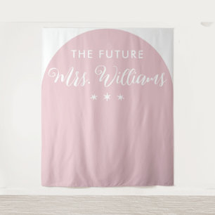 Tenture Moderne Futur Mme Bridal Shower Arche Rose