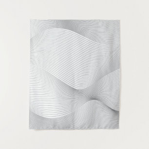 Tenture Moderne, simple, cool, abstrait motif d'onde de mo