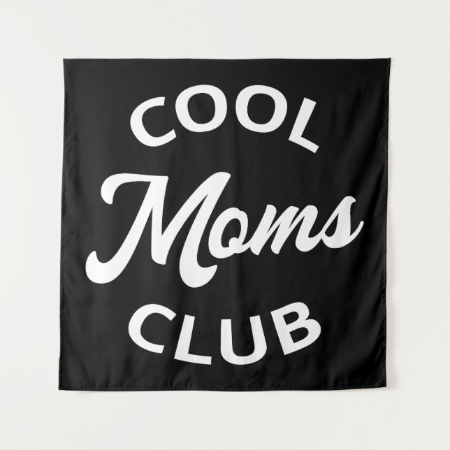 Tenture Moms Club cool I (Devant)