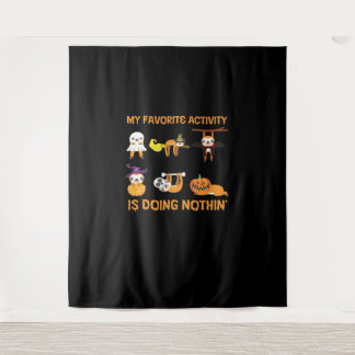 Tenture Mon Activité Préférée Est De Ne Faire Rien De Rétr