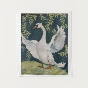 Tenture mon cygne doux