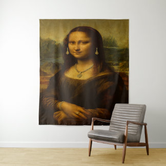 Tenture Mona Lisa en or