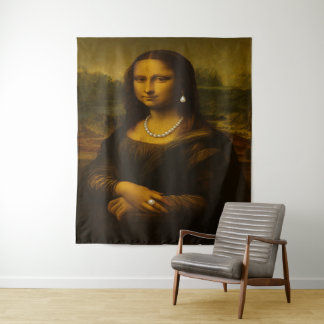 Tenture Mona Lisa en perles