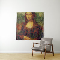 Mona Lisa Lettuce Art fine Cuillère végétale