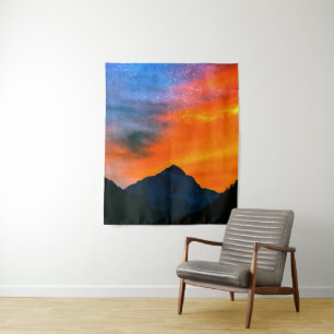 Tenture Monde de l'Imaginaire en montagne