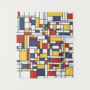 Tenture Mondrian De Stijl Motif