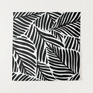 Tenture Monochrome Jungle Motif géométrique sans couture