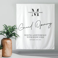 Monogramme minimaliste Affaires Grand Ouverture