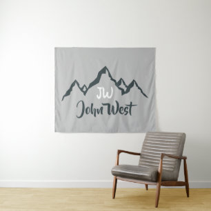 Tenture Monographie personnalisée de la chaîne de montagne