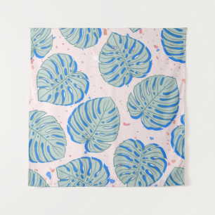 Tenture Monstère tropicale : Terrazzo Motif Vintage