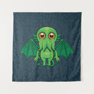 Tenture Monstres de Cute Green