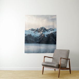Tenture Montagnes et brouillard