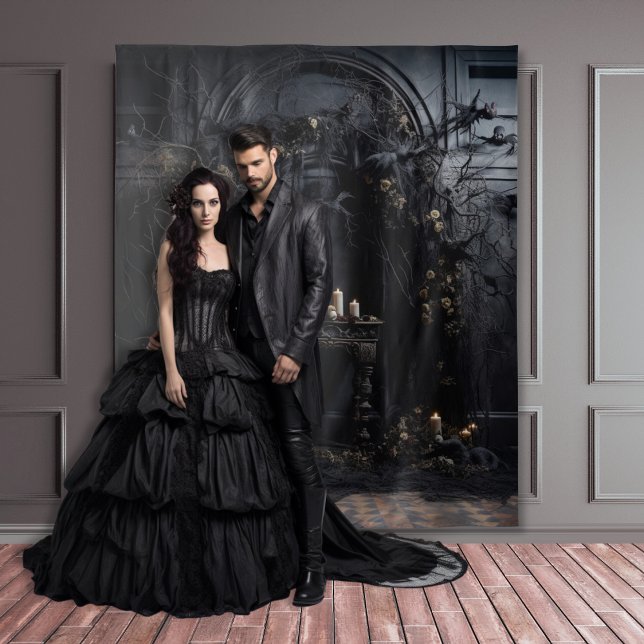 Tenture Moody Gothic Dark Alter Table et bougies XLarge (Créateur téléchargé)