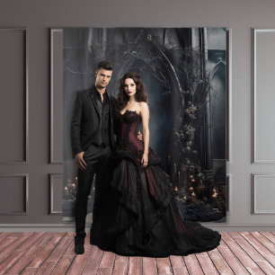 Tenture Moody Gothic Dark Arch XLarge