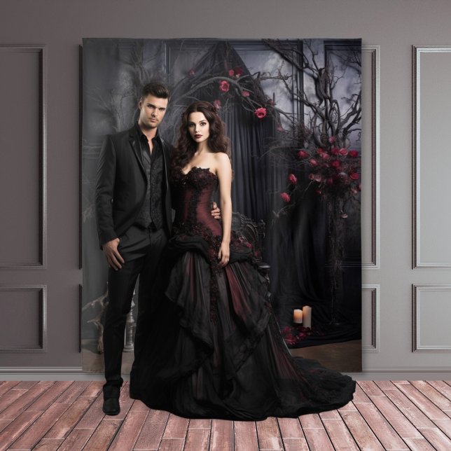 Tenture Moody Gothic Dark Arche et Chaise XLarge (Créateur téléchargé)