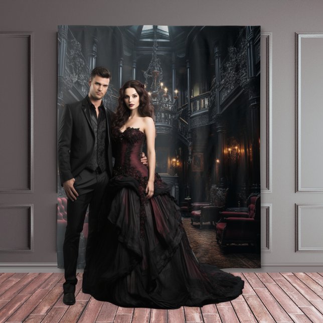 Tenture Moody Gothic Mansion Room & Cheminée XLarge (Créateur téléchargé)