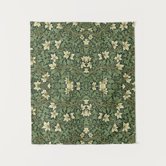 Tenture Morris Style Floral Classique Floral  (Devant)