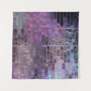Tenture Mosaïque brillante : Abstraite brillante multicolo