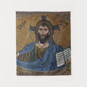 Tenture Mosaïque de la cathédrale de Monreale, Palerme, Si