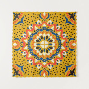 Tenture Mosaïque marocaine illustration motif