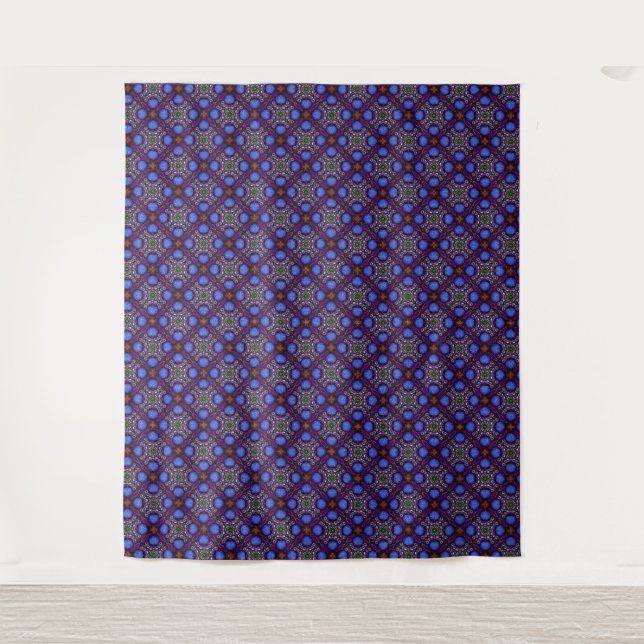 Tenture Mosaïque Rêverie Néon (Devant)
