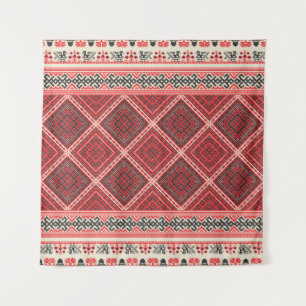 Tenture Motif à répétition décoratif inspiré de la traditi