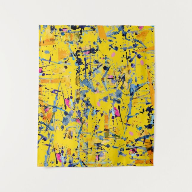 Tenture motif Abstrait (Devant)