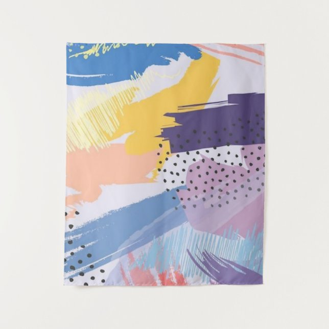 Tenture motif Abstrait (Devant)
