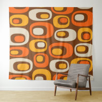 Motif Abstrait moderne du milieu du siècle