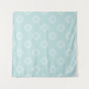 Tenture motif Abstrait sans soudure de poudre bleu couleur