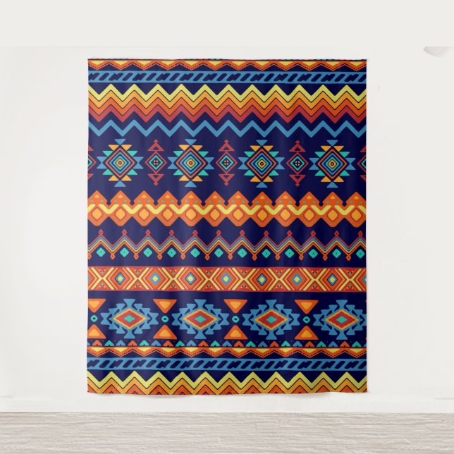 Tenture Motif Aztec (Devant)