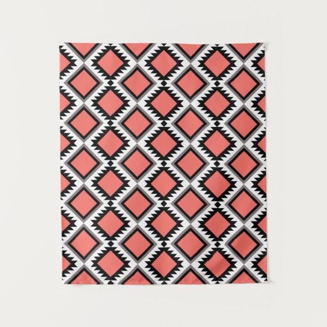 Tenture Motif Aztec (Devant)
