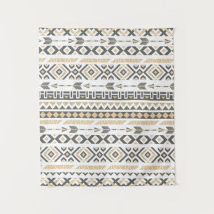 Tenture Motif beige ethnique sans charme. illustration