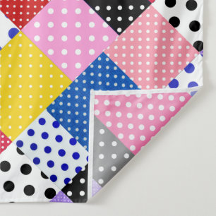 Tenture Motif coloré moderne Mosaic Dots