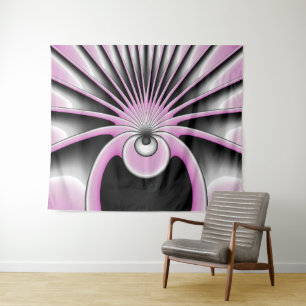 Tenture Motif d'art fractal Abstrait moderne