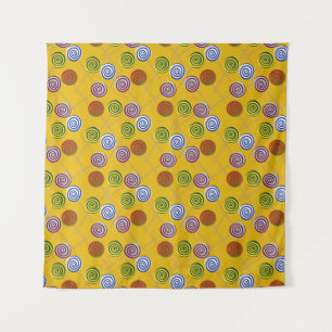 Tenture Motif de bonbons Motif de sucettes Sucette 15
