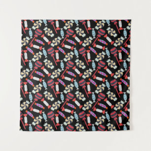 Tenture Motif de bonbons motif Lollies lollipop 14
