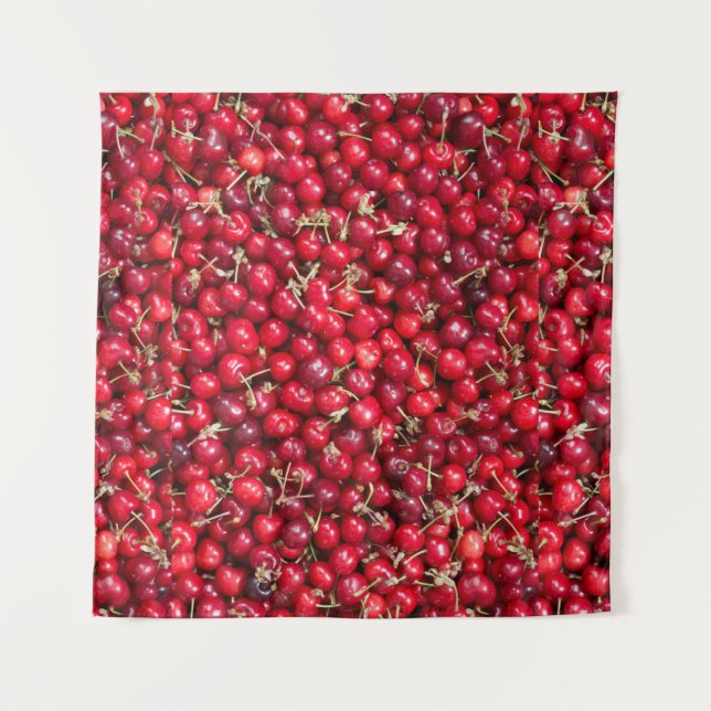 Tenture Motif de cerise douce (Devant)