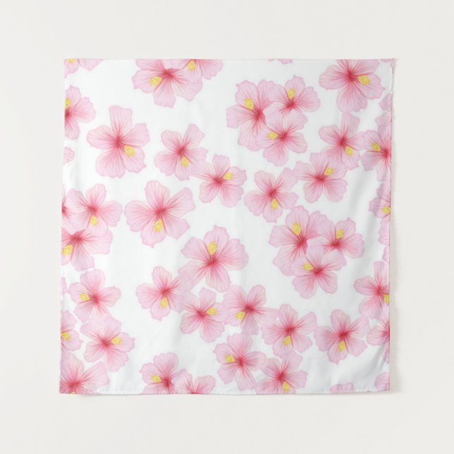Tenture Motif de fleurs (Devant)
