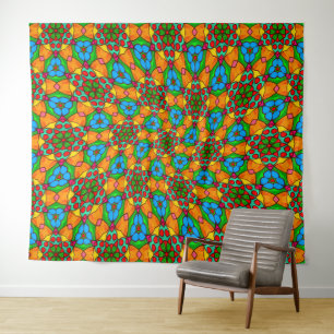 Tenture Motif de fleurs esthétiques