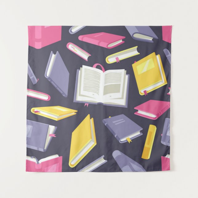 Tenture Motif de livre (Devant)