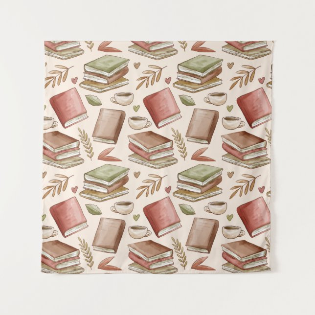 Tenture Motif de livre (Devant)